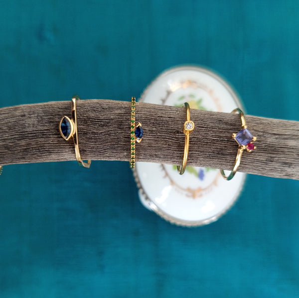 Blue and Green Gold Beauty