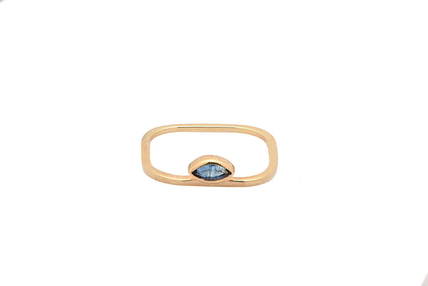 Saphire Beauty In Gold