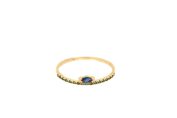 Blue and Green Gold Beauty
